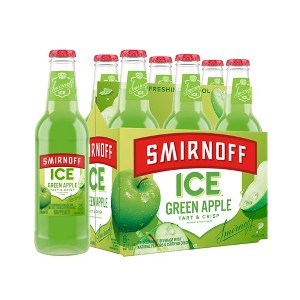 Smirnoff Ice Green Apple - 6pk/11.2 fl oz Bottles - 1 of 4
