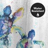 Americanflat 71x74 Sea Turtle Shower Curtain - 100% Polyester Shower Curtain - Water-Resistant Bath Curtain with Metal Grommets - 2 of 4