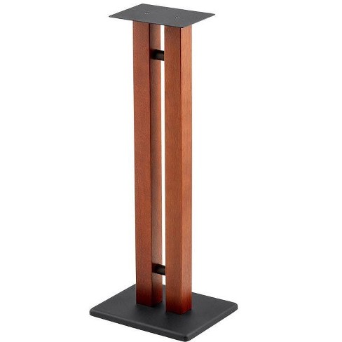 Monolith Speaker Stands - 32 Inch, Cherry (each), 50lbs Capacity, Adjustable Spikes, Construction, Ideal Theater Speakers : Target