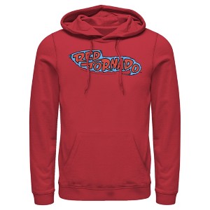 Men's Justice League Tornado Logo Pull Over Hoodie - 1 of 3