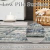 Washable Living Room Rug Vintage Rug Traditional Floral Distressed Accent Carpet Low Pile Non-Slip Floor Mat - 4 of 4