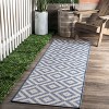 Nuloom Marybelle Diamond Trellis Indoor/Outdoor Patio Area Rug - 2 of 4