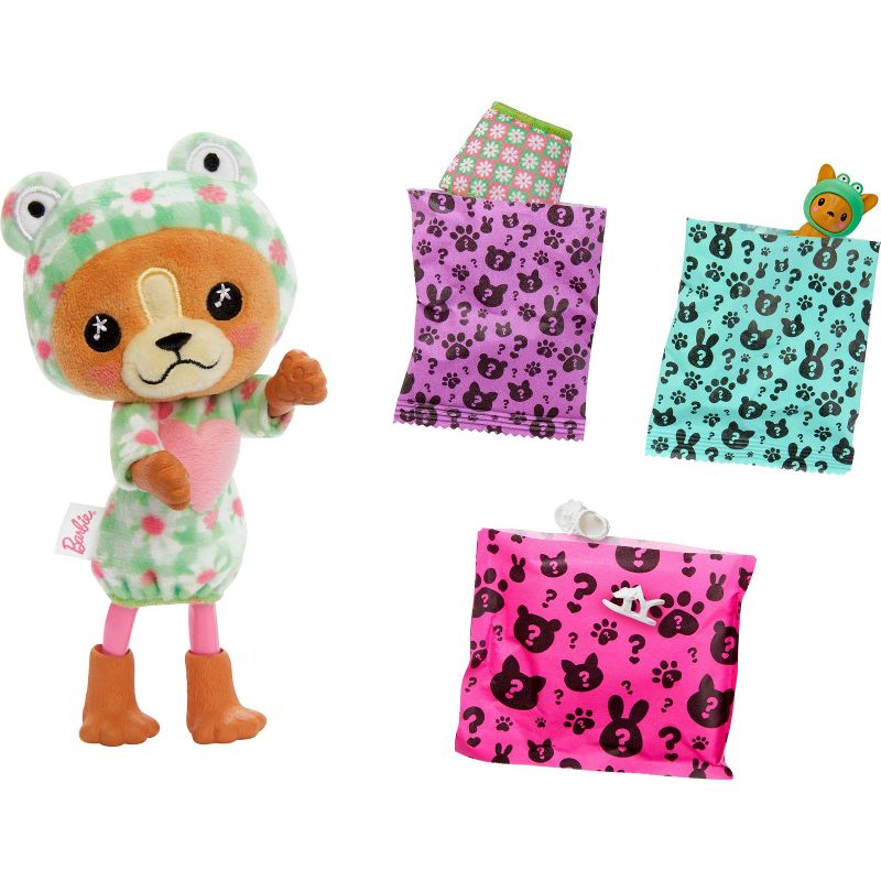 Barbie Cutie Reveal Puppy as Frog Costume-Themed Series Chelsea Small Doll &#38; Accessories, 3 of 6