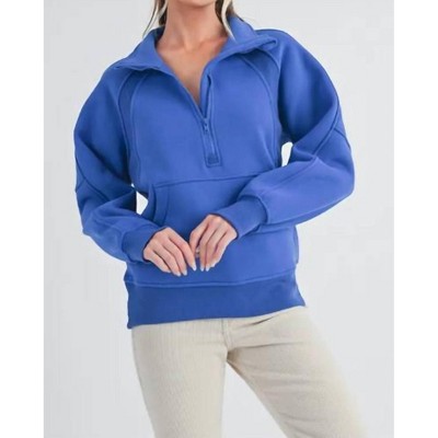 Women's Dove Funnel Neck Sweater - AEMI + CO