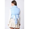 Women's Bow Puffer Vest - Peach Love - 3 of 3