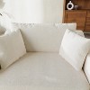Mlmh & Kngwa 45.3” W Modern Upholstered Single Sofa Chair with Pillows and Ottoman Bench - 4 of 4