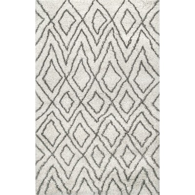 Nuloom Willette Diamond Shaggy Indoor Area Rug