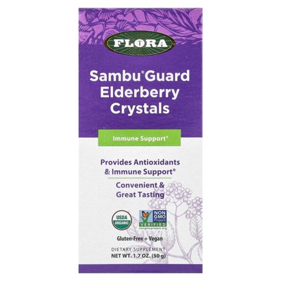 Flora Sambu Guard Elderberry Crystals, 1.7 oz ( 50 g)