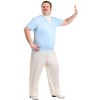 HalloweenCostumes.com Adult Nacho Libre Ignacio Leisure Costume Mens, Light Blue Sweater Casual Luchador Halloween Outfit - 3 of 4