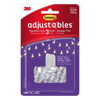 Flag Clips, Tapestry Hangers Spring Clips, Wall Clips with Adhesive, Poster  Clips Perfect for Home Office (8 Pack, Clear)
