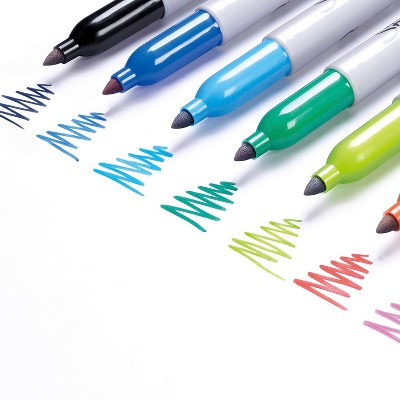 Sharpie 12pk Permanent Markers Fine Tip Multicolored