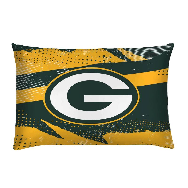 NFL Bay Packers Slanted Stripe Twin Bed in a Bag Set - 4pc, 3 of 4