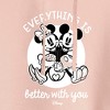 Women's - Disney - Mickey & Friends Cropped Graphic Hoodie - 2 of 3