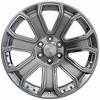 OE Wheels LLC CV93-20085-6550-31HB-ic Hyper Black Wheel Painted (20 x 8.5 inches /6 x 139 mm, 31 mm Offset) - 3 of 3