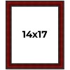PosterPalooza | Weathered Red Picture Frame - UV Acrylic, Foam Board Backing, Hanging Hardware - 2 of 4
