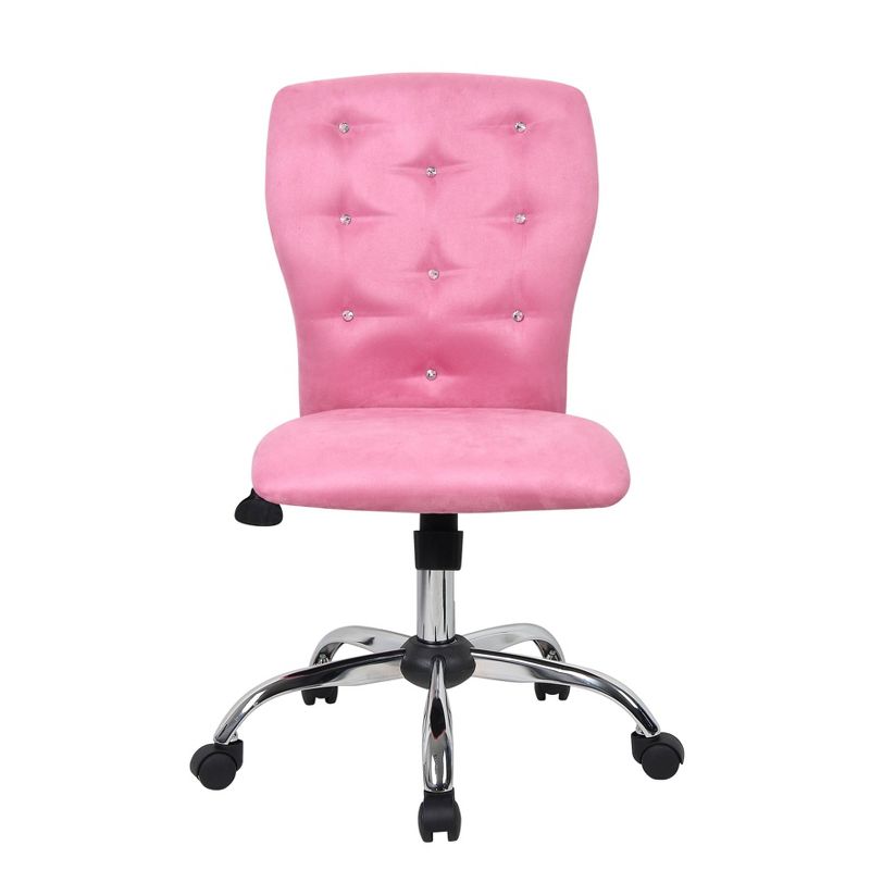 Microfiber Task Chair with Tufting - Boss Office Products, 5 of 12