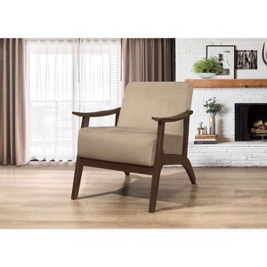 CAVINAS Modern Accent Chair Living Room Chair Comfy Chair Lounge Chair Armchair with Backrest for Reading Room - 1 of 4
