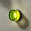 Rennnsan Velden 5" W Hardwired Round Green Glass Modern LED Dimmable Wall Sconce in Black - 4 of 4