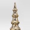 14.75" Christmas Glass Tree Decor Gold - Wondershop™ - 3 of 3