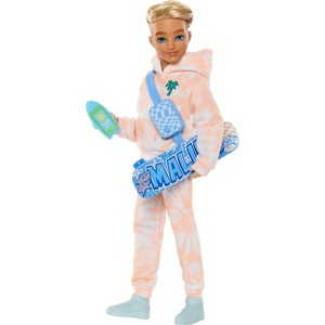 Barbie Dream Besties Ken 11" Fashion Doll with 9 Summer and Skateboard Themed Accessories - 1 of 4