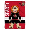 Sleep Squad Ottawa Senators Sparty 60 x 80 Raschel Plush Blanket - 2 of 4
