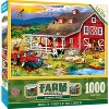 MasterPieces 1000 Piece Jigsaw Puzzle - Barnyard Crowd - 19.25"x26.75" - 2 of 4