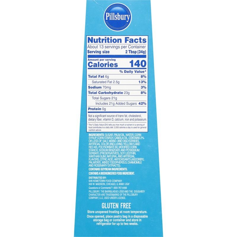 Pillsbury Vanilla Flavored Ready-to-Use Frosting Bag - 16oz, 4 of 8