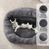 JOEJOY Cozy Small Dog & Cat Bed ¨C Calming Plush Orthopedic Pet Bed, Soft Warming Puppy Bed with Anti-Slip Bottom, Washable & Durable - 3 of 4
