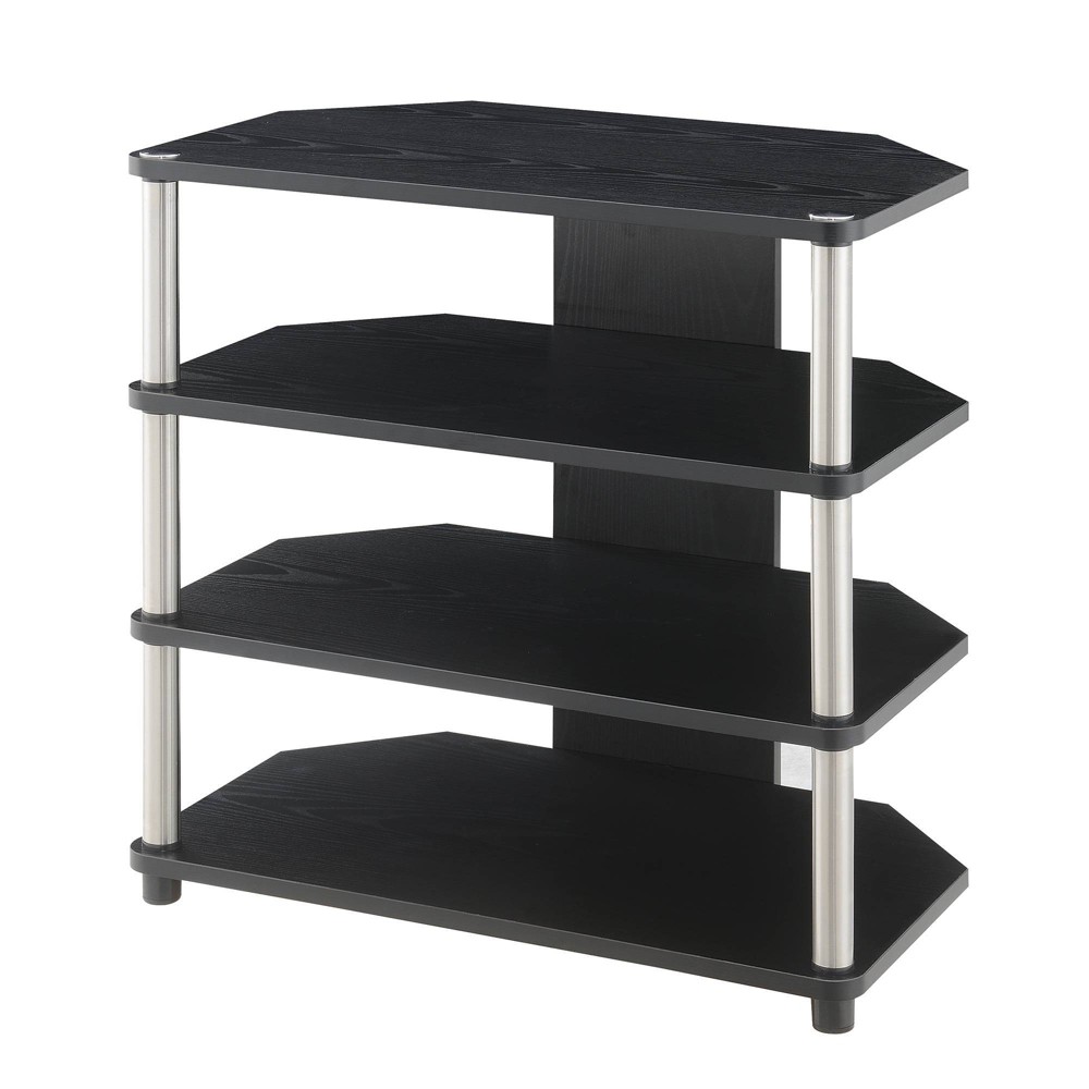 Photos - Mount/Stand Breighton Home Designs2Go Corner TV Stand for TVs up to 29 Inches Black