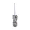 Marble Candle Holder, Stone Modern Sculptural Taper and Pillar Holder Decorative Accent - 2 of 4
