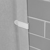 Extra Long Waterproof Post Consumer Recycled Cotton Shower Liner - Zenna Home - 2 of 4