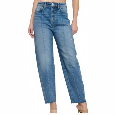 Women's High Rise Barrel with Center Seam - sneak peek