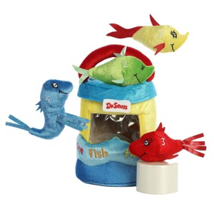 Aurora Dr. Seuss 8" Dr. Seuss Fish Playset Multicoloreded Stuffed Animal - 1 of 4