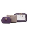 MKF Collection Laura Women's Cosmetic Punch 10 Pcs Sets, Small Travel Makeup Bag by Mia k - 2 of 4
