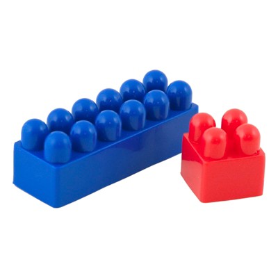 Miniland 120-Piece Colorful Plastic Interlocking Building Blocks Set