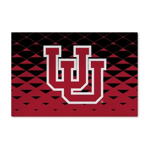 Utah Utes NCAA Dropzone Washable Rug 20X32 Inches - 1 of 4