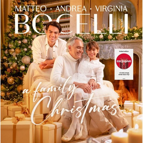 Andrea Bocelli, Matteo Bocelli, Virginia Bocelli - A Family Christmas (Target Exclusive) - image 1 of 2