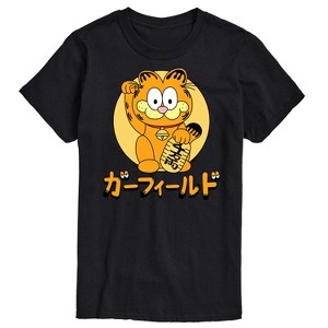 Men's - Garfield - Lucky Cat Garfield Short Sleeve Graphic T-Shirt - 1 of 4