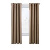 Set of 2 Suprema Grommet Top Blackout Curtain Panels - Thermaplus - image 3 of 4