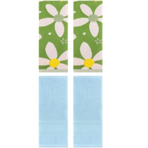 REGALWOVEN 4 Pcs Bathroom Pure Cotton Soft Absorbent Hand Towels 13 x 29 Inch - 1 of 4