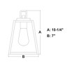Vaxcel Grant 1 - Light Pendant in  Burnished Bronze - 4 of 4