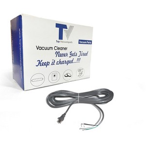 Topvacuumparts Replacement Part for fit all 18 Gauge 3 Prong Heavy Duty Extension Cord-for Commercial Use (50', Gray), 50 Feet # Part 14-5324-69 - 1 of 3
