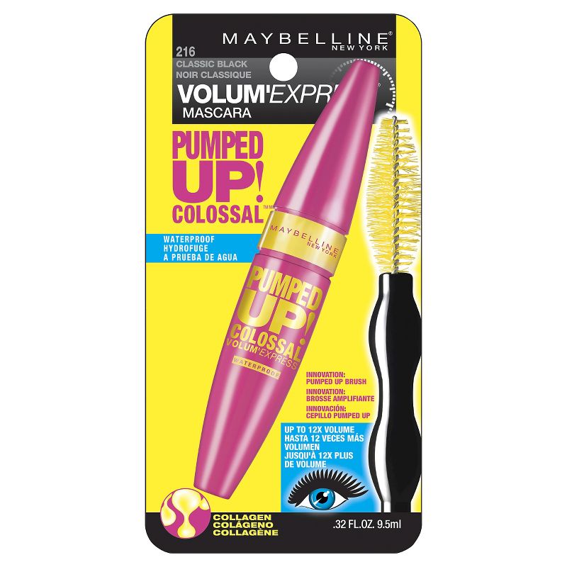 Maybelline Volum' Express Pumped Up! Colossal Mascara, 3 of 5