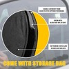 Zone Tech Side Window Cling On Sun Shades- Mesh Car Pop-Up Non Suction Cups Needed Sunshade- Protects Kids, Baby and Pets from Sun and UV Rays - 4 of 4