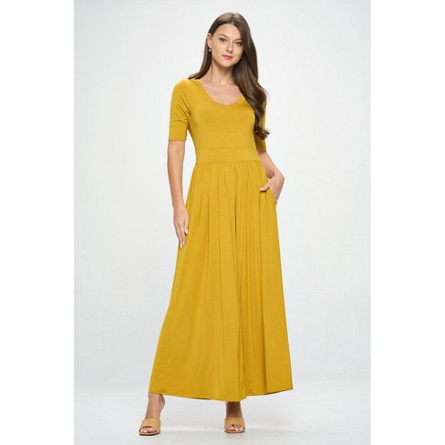 Target store mustard jumpsuit