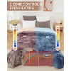 TackView Wireless Heated Blanket,PTC & NTC heating technology, 4 Heat Settings,Auto Off, UL&ETL Certified - 3 of 4