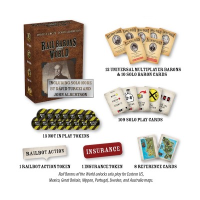 Rail Barons of the World Board Game