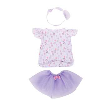 Perfectly Cute Bodysuit & Tutu Doll Outfit