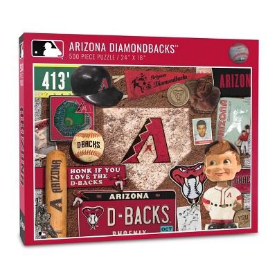 MLB Arizona Diamondbacks 500pcs Throwback Puzzle