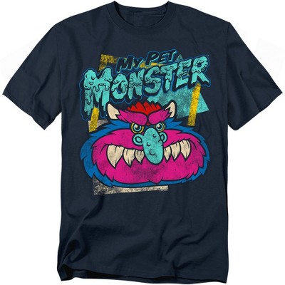 Men's My Pet Monster Large Head T-Shirt : Target